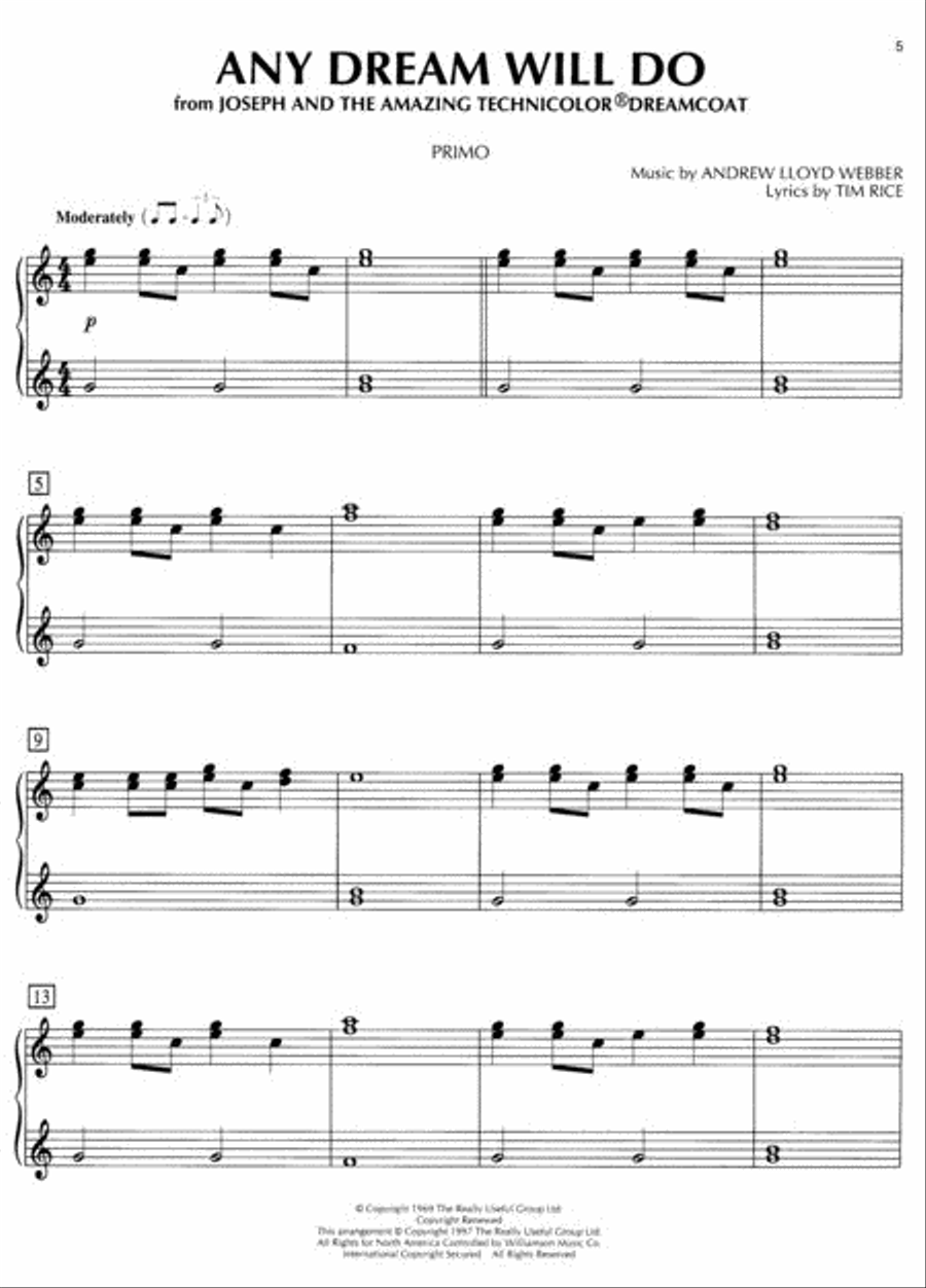 Heart and Soul & Other Duet Favorites 1 Piano, 4-Hands scores gallery preview page 3