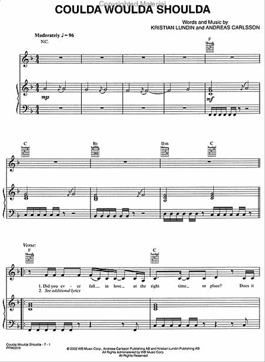 One Heart Piano, Vocal, Guitar scores gallery preview page 2