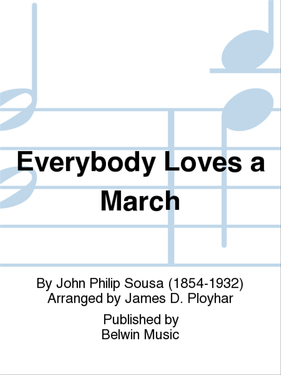 Everybody Loves a March Concert Band scores gallery preview page 1