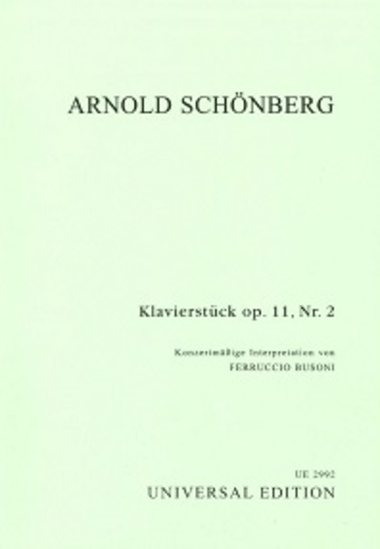 Three Piano Pieces, Op. 11 #2