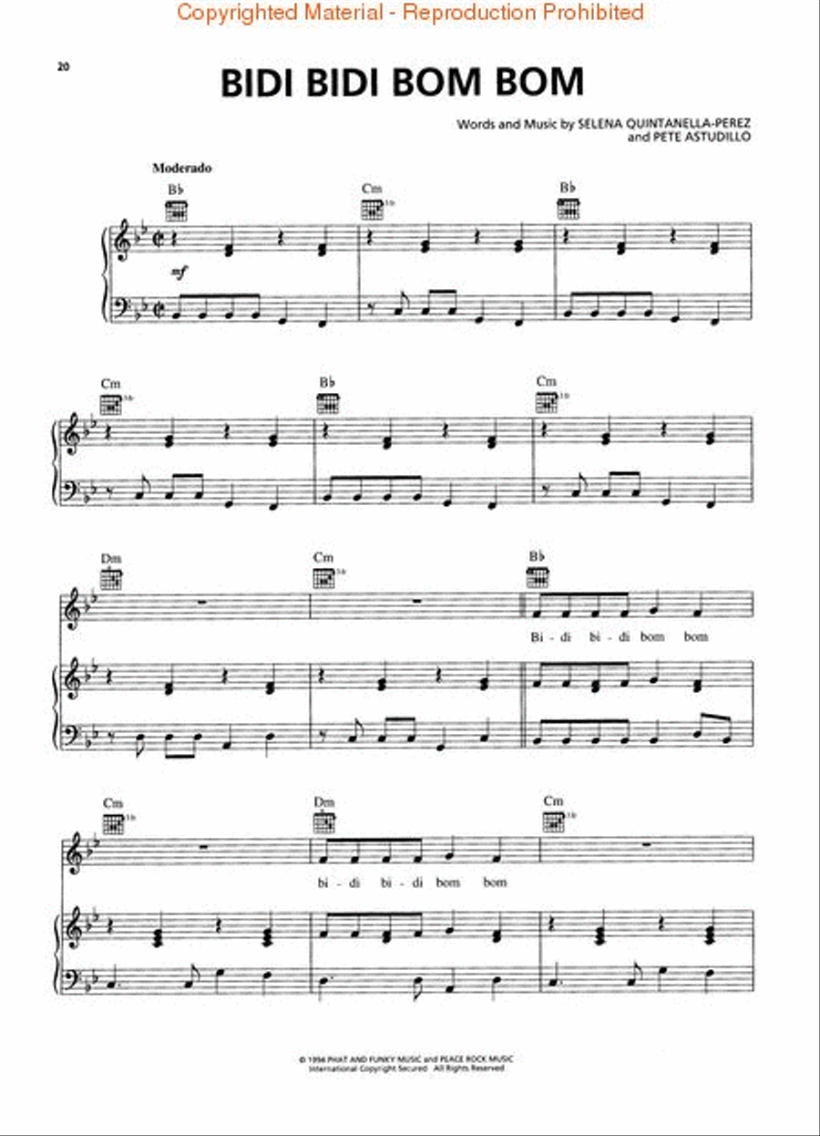 !Puro Tejano! Piano, Vocal, Guitar scores gallery preview page 4