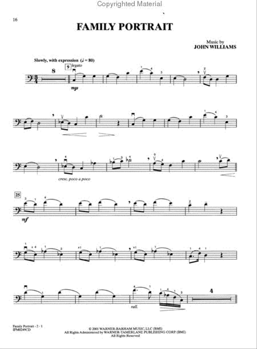 Harry Potter and the Chamber Of Secrets (Cello/Piano) Piano Accompaniment scores gallery preview page 5