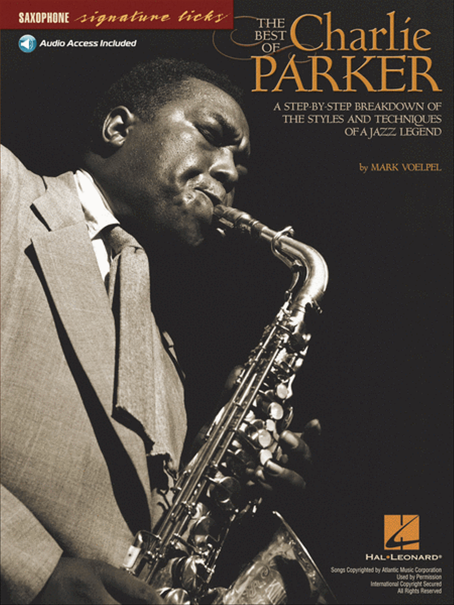 The Best of Charlie Parker - Saxophone Saxophone scores gallery preview page 1