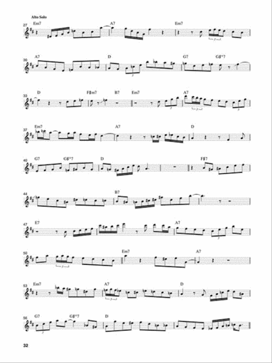 The Best of Charlie Parker - Saxophone Saxophone scores gallery preview page 4