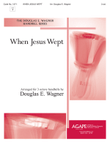When Jesus Wept