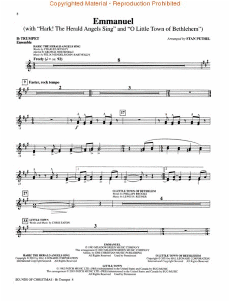 Sounds of Christmas Flute scores gallery preview page 3