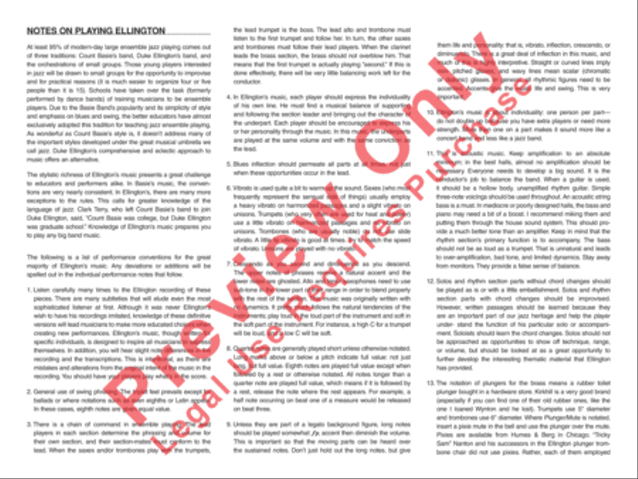 Diminuendo and Crescendo in Blue Jazz Ensemble scores gallery preview page 3