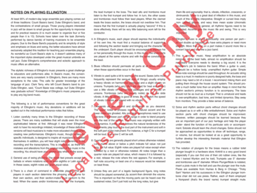 Rhapsody in Blue Rhapsody in Blue Jazz Ensemble scores gallery preview page 3