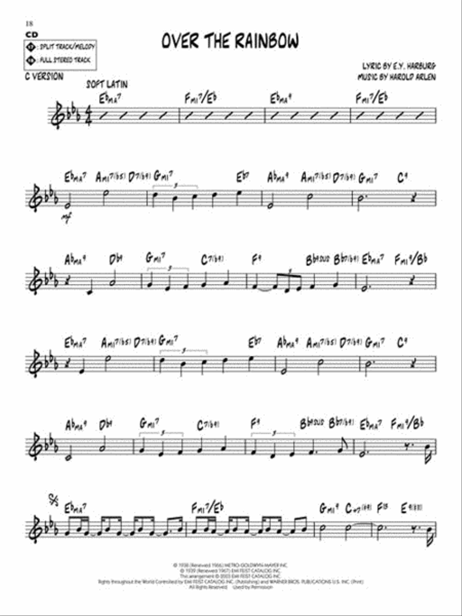 Harold Arlen CD scores gallery preview page 6