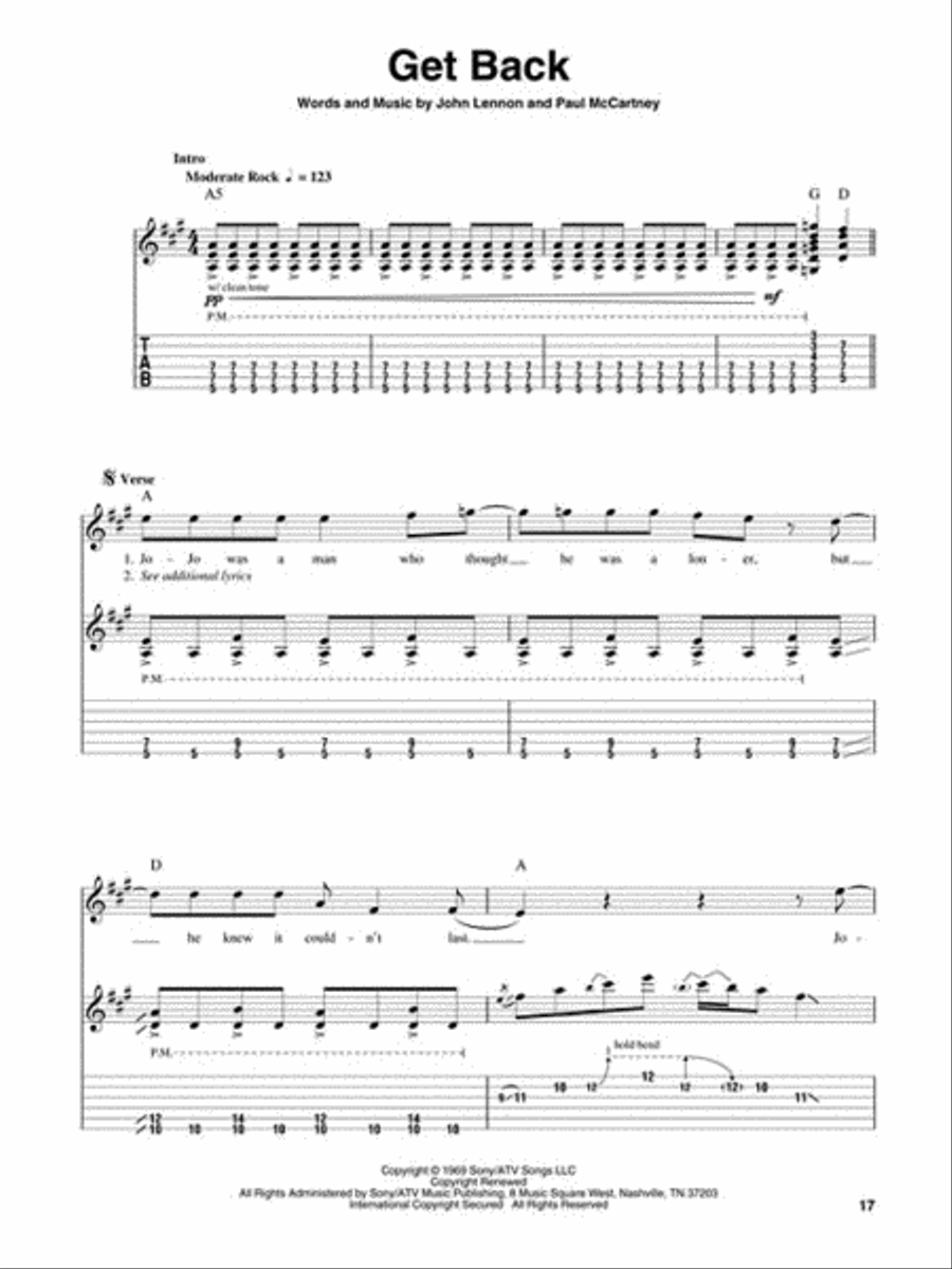 Rock Rock Guitar Tablature scores gallery preview page 7