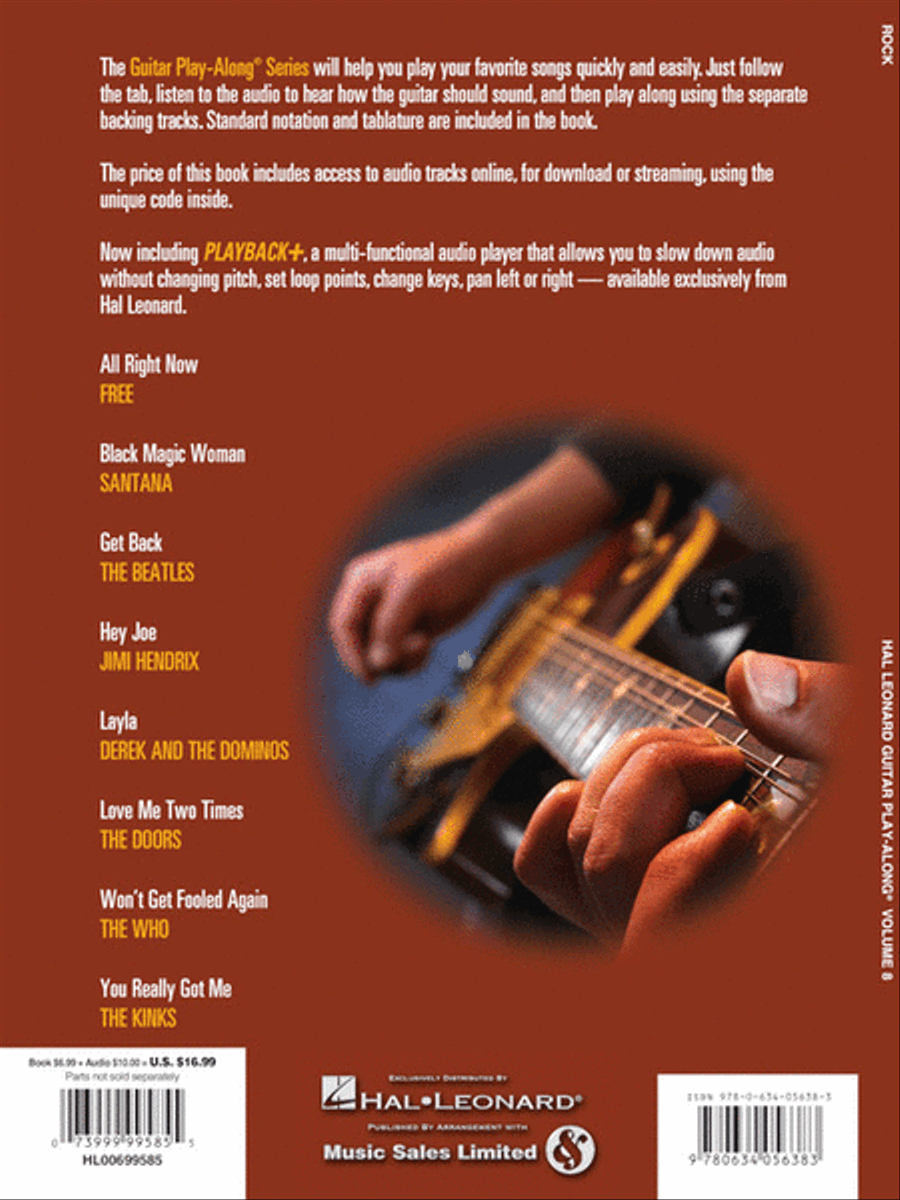 Rock Rock Guitar Tablature scores gallery preview page 9