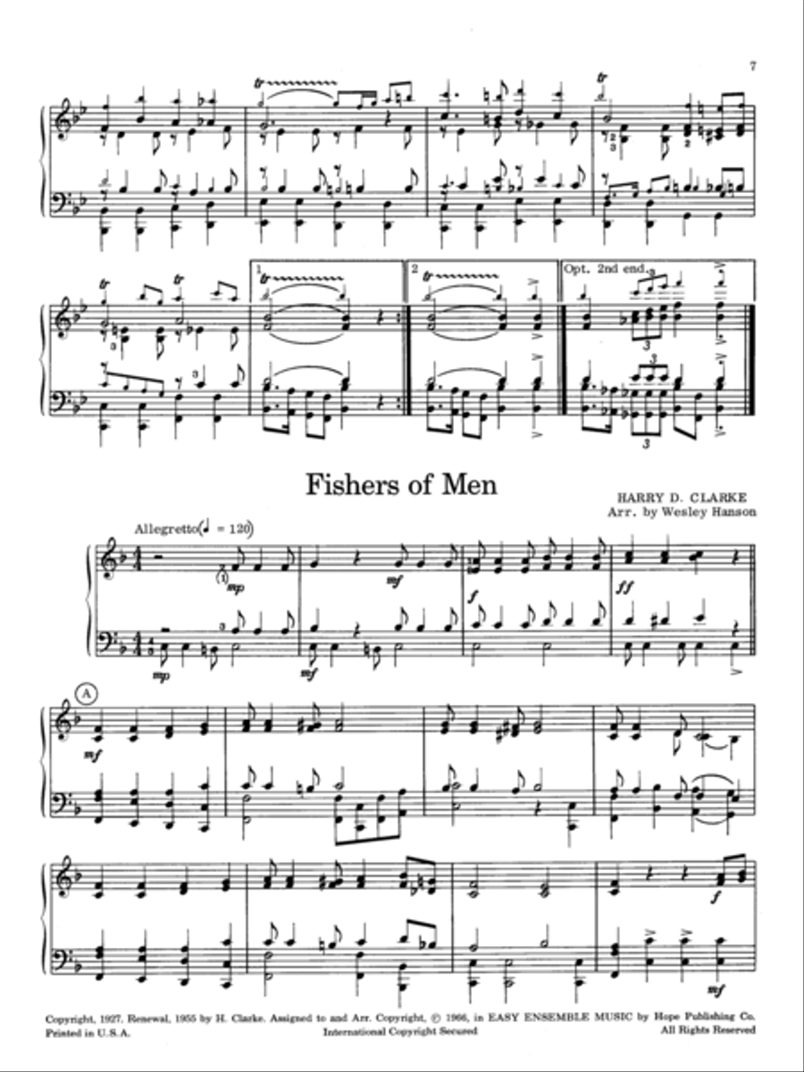 Easy Ensemble Music Set of Parts scores gallery preview page 5
