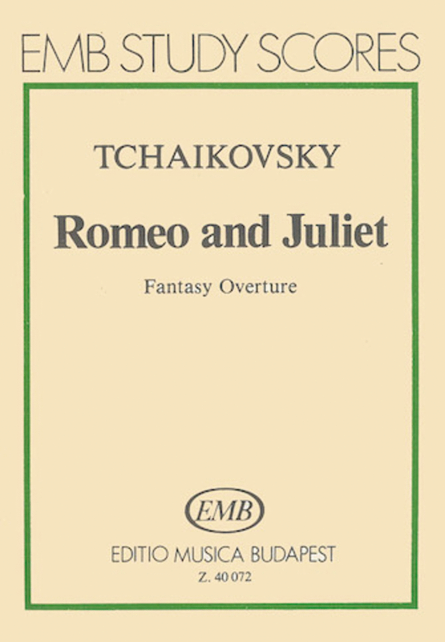 Romeo & Juliet Fantasy and Overture Orchestra scores gallery preview page 1