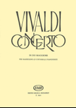 Concerto In C Major for Mandolin (or Guitar), Strings, and Continuo RV425 Piano Reduction