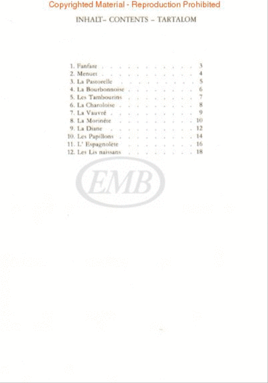 Zwolf Stucke fur Gitarre Classical Guitar scores gallery preview page 2