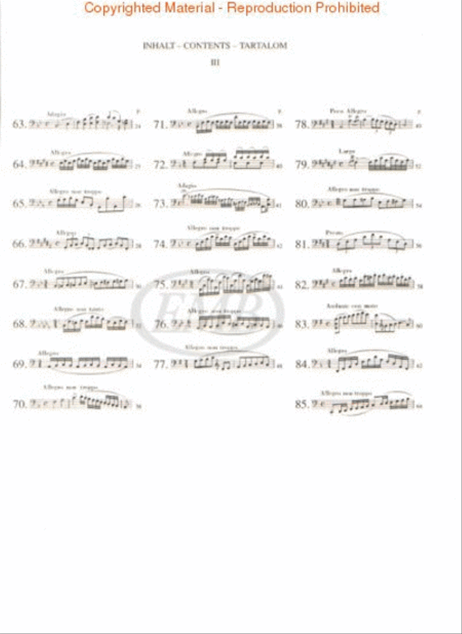 113 Studies – Volume 3 Cello scores gallery preview page 2
