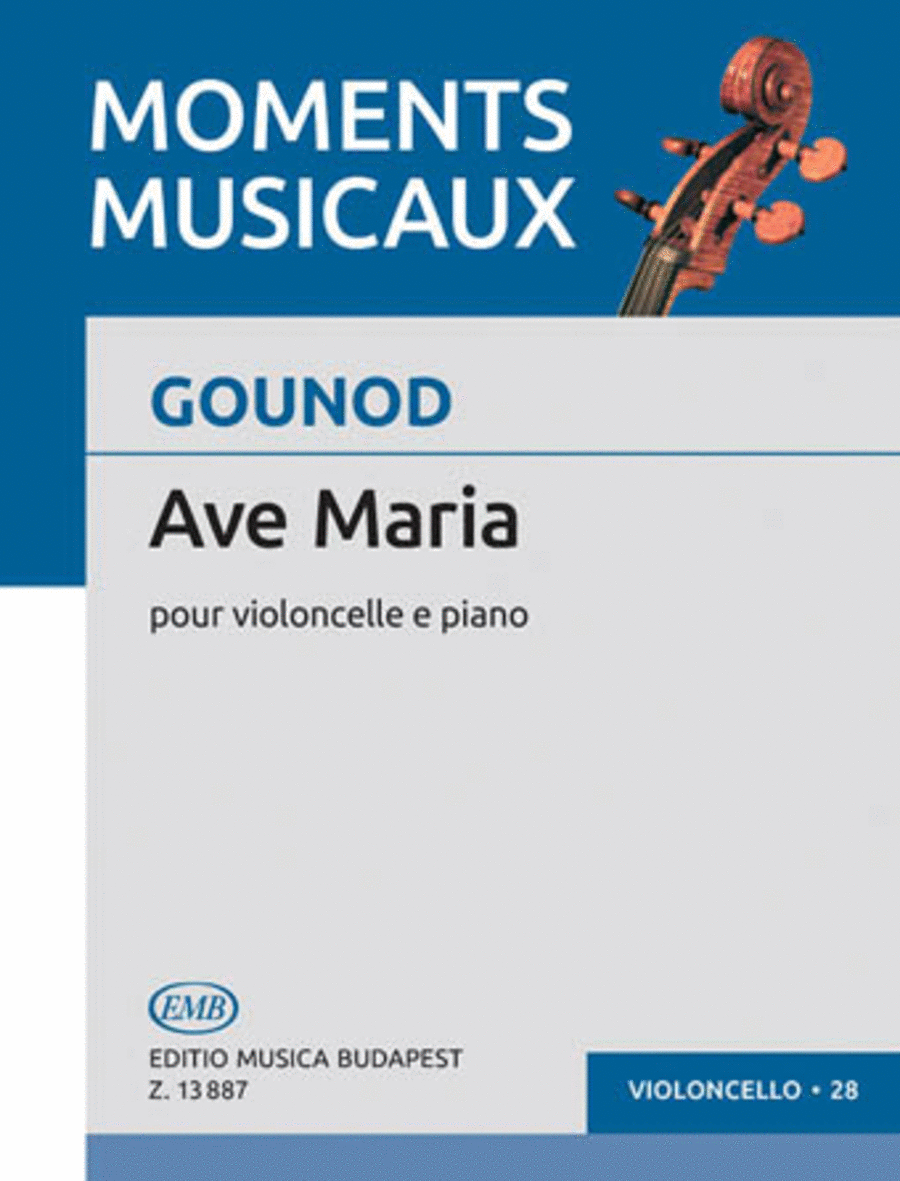 Ave Maria (Méditation sur le premier prélude de J.S. Bach) Piano Accompaniment scores gallery preview page 1