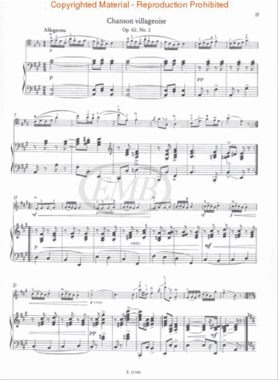 Popular Concert Pieces – Volume 2 Piano Accompaniment scores gallery preview page 2