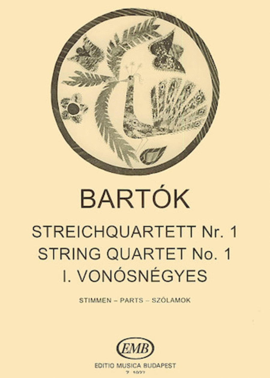 String Quartet No. 1, Op. 7 Cello scores gallery preview page 1