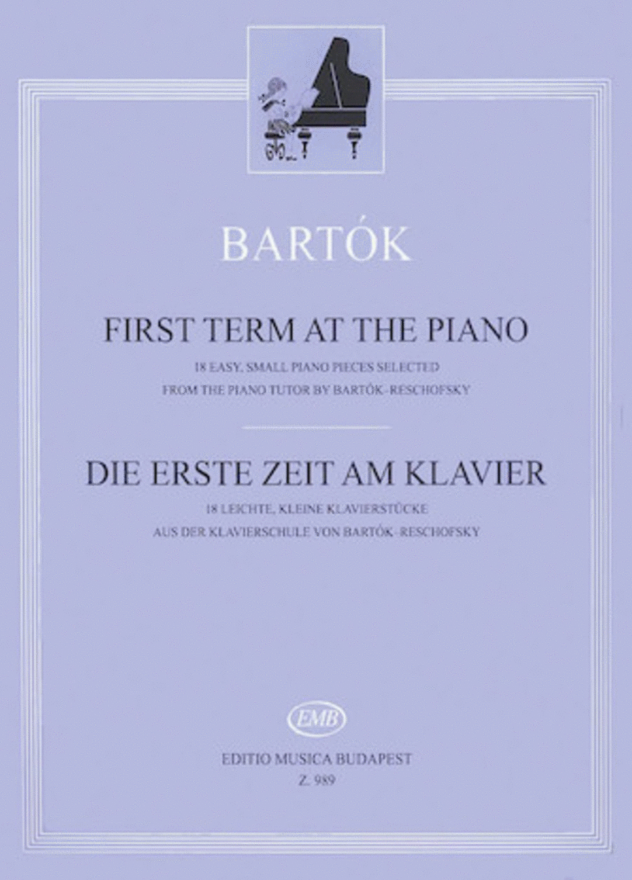 First Term at the Piano Piano Solo scores gallery preview page 1