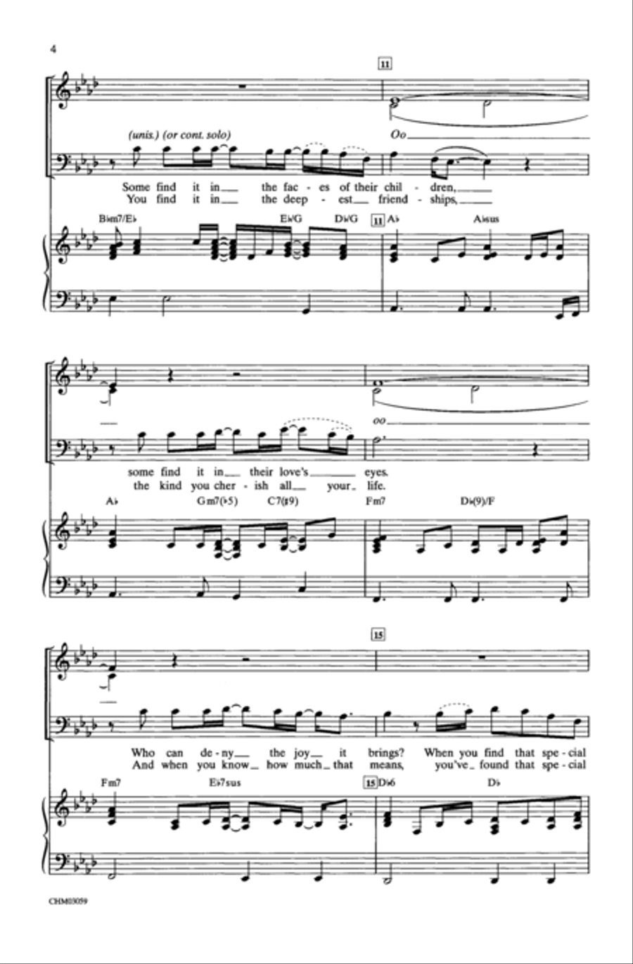 Flying Without Wings Choir scores gallery preview page 4