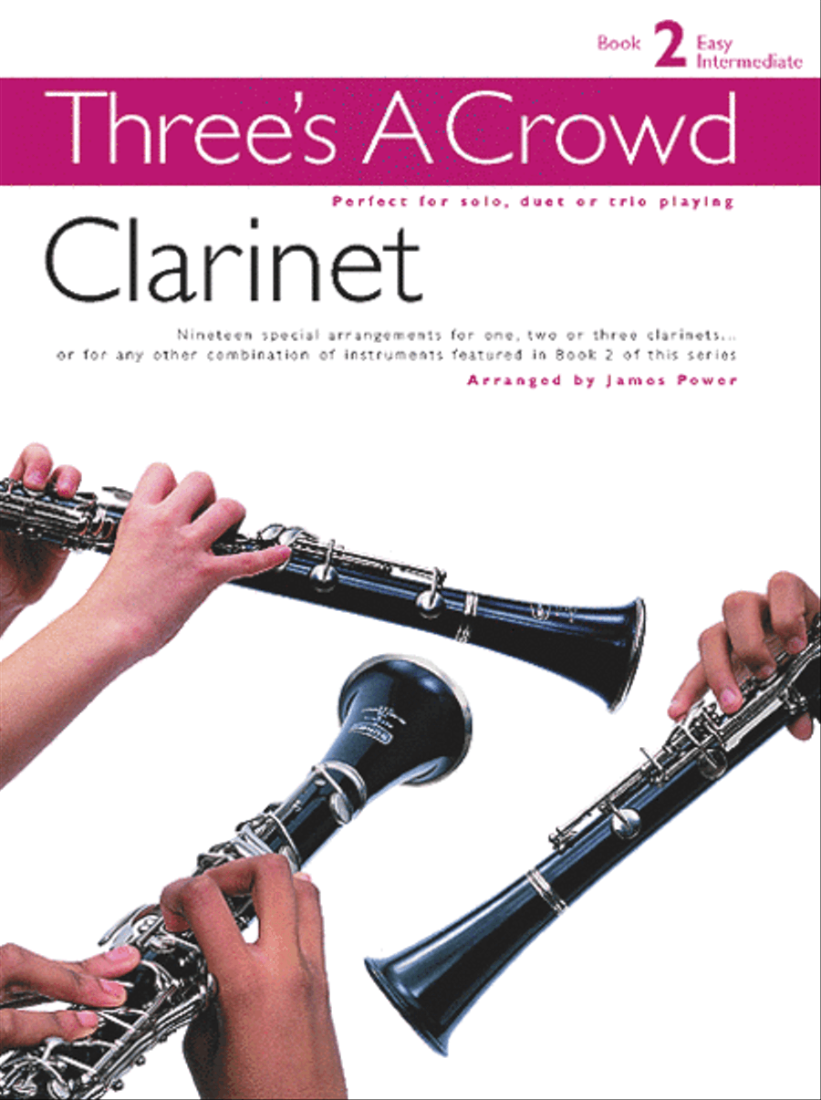 Three's A Crowd: Book 2 Clarinet Solo scores gallery preview page 1