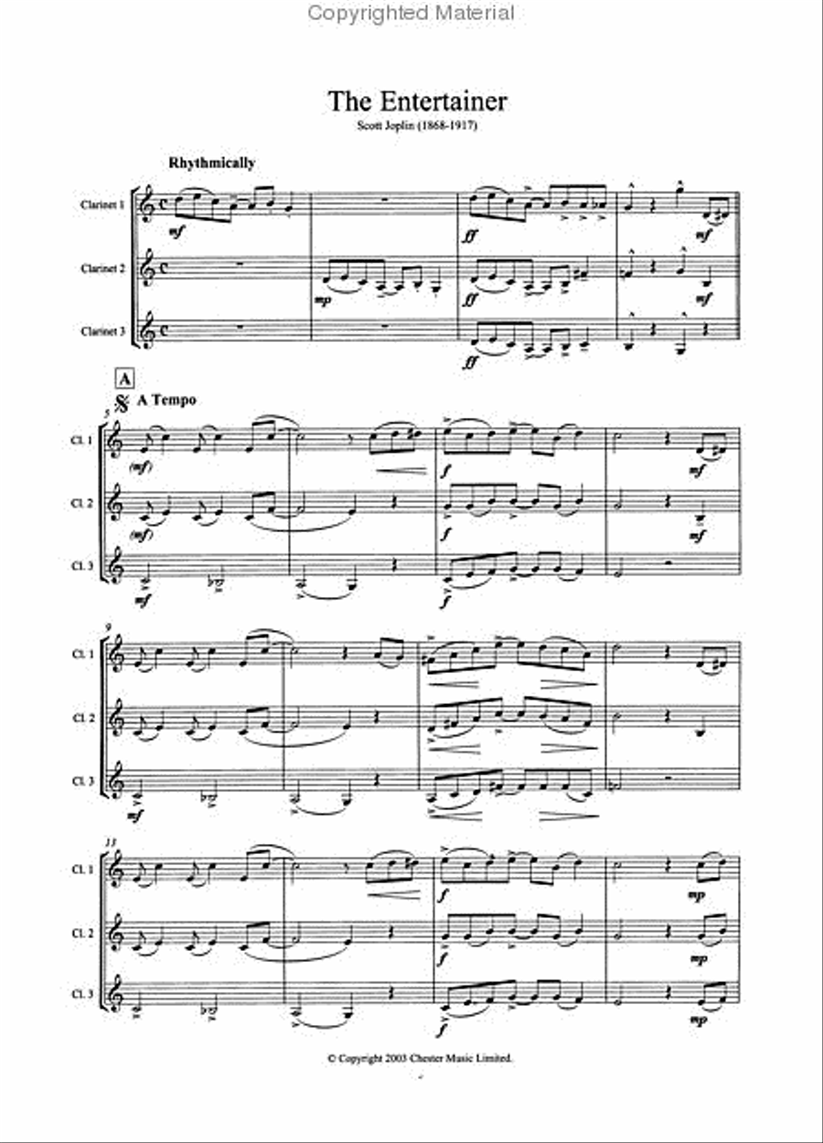 Three's A Crowd: Book 2 Clarinet Solo scores gallery preview page 3