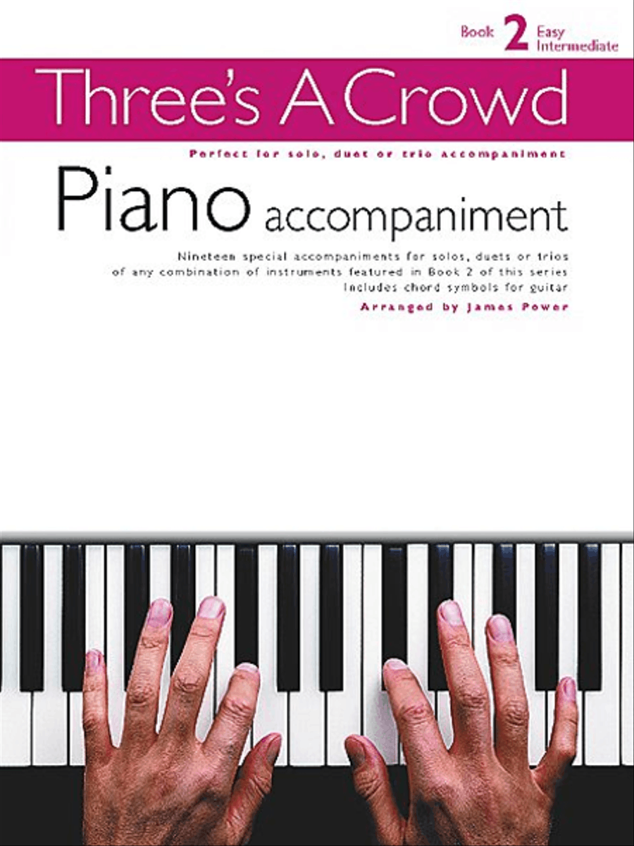 Three's A Crowd: Book 2 Piano Accompaniment Piano Accompaniment scores gallery preview page 1