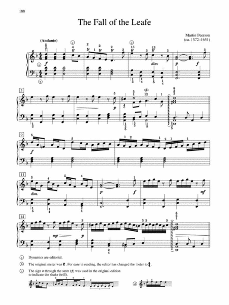 Anthology of Baroque Keyboard Music with Performance Practices in Baroque Keyboard Music (with Bonus Lecture on Baroque Dance) Piano Solo scores gallery preview page 6