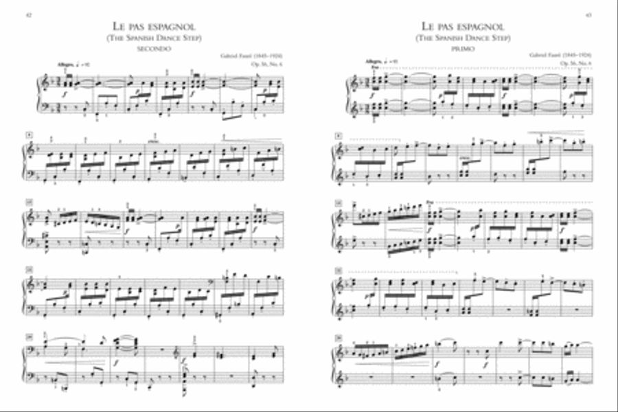 Fauré -- Dolly Suite Fauré -- Dolly Suite Small Ensemble scores gallery preview page 3