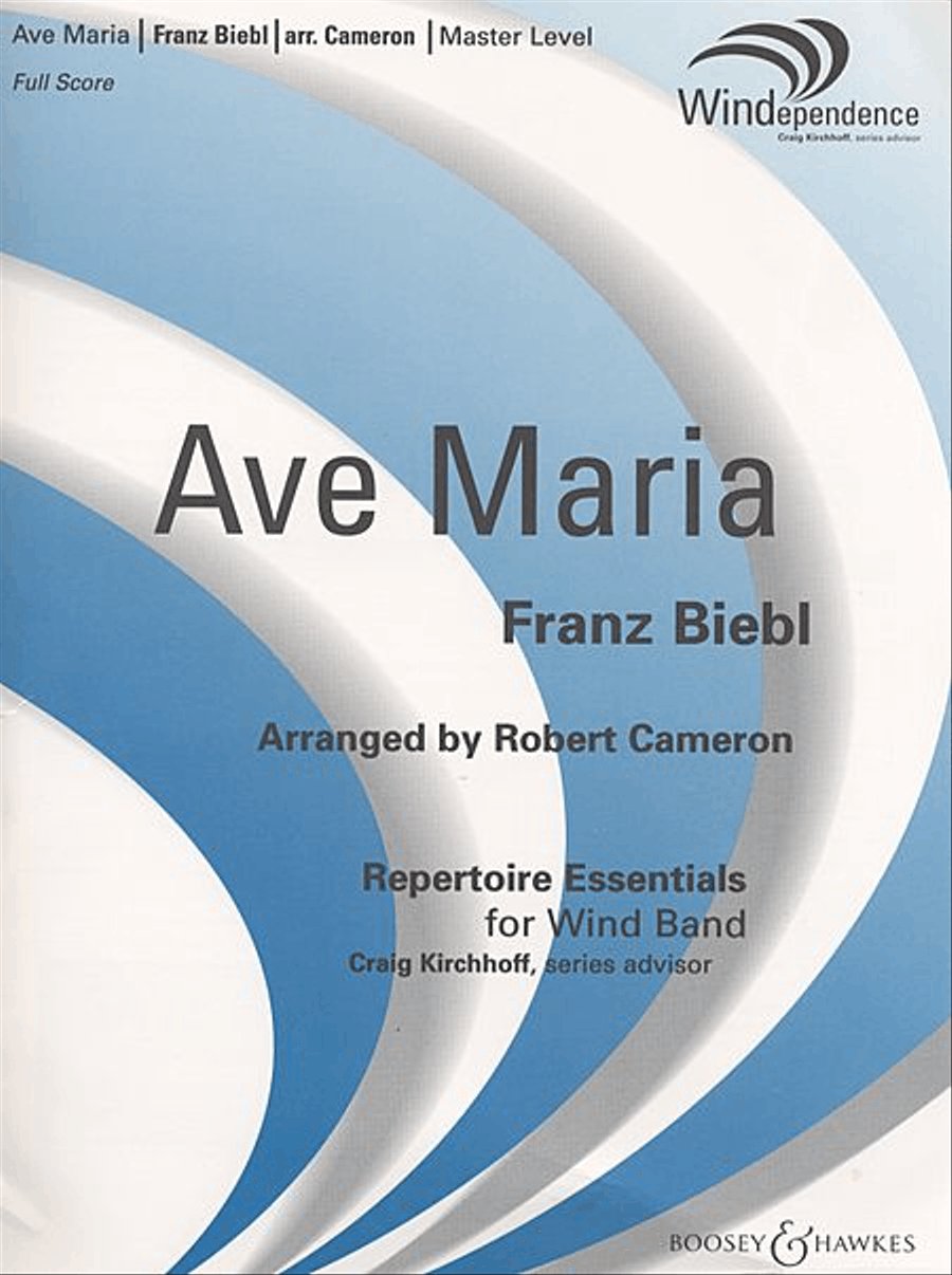 Ave Maria Ave Maria Concert Band scores gallery preview page 1