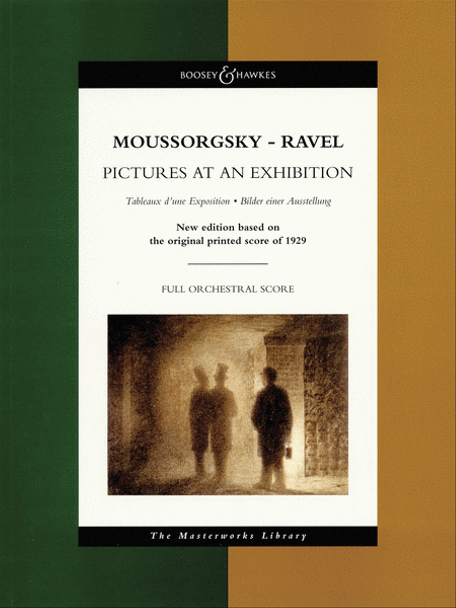 Moussorgsky – Pictures at an Exhibition Orchestra scores gallery preview page 1