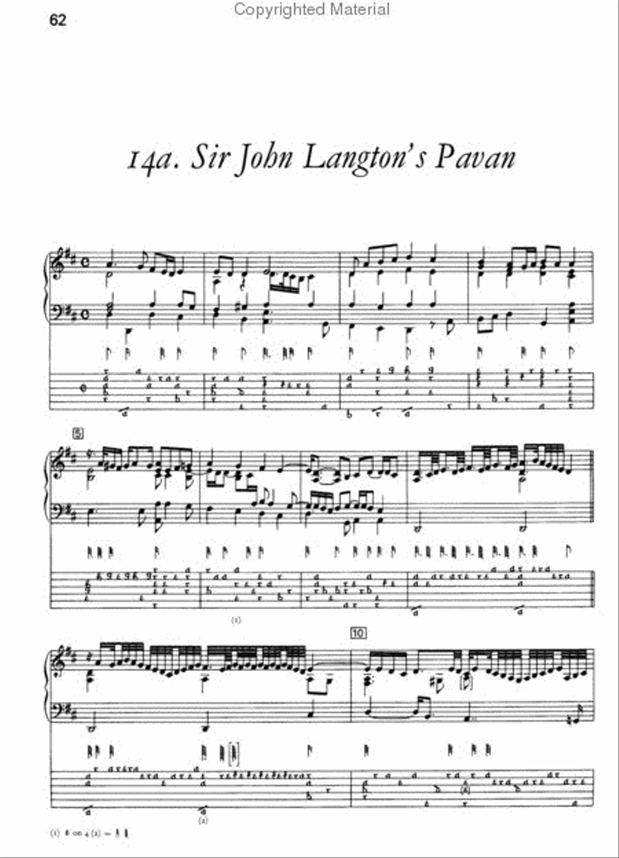 The Collected Lute Music of John Dowland Lute scores gallery preview page 5