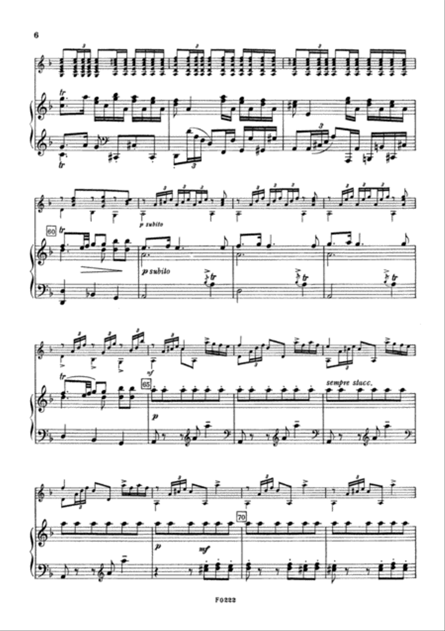 Introduction and Fandango Guitar Ensemble scores gallery preview page 3
