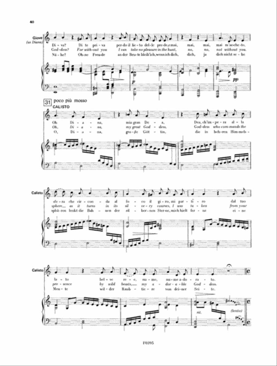 La Calisto La Calisto Voice scores gallery preview page 4