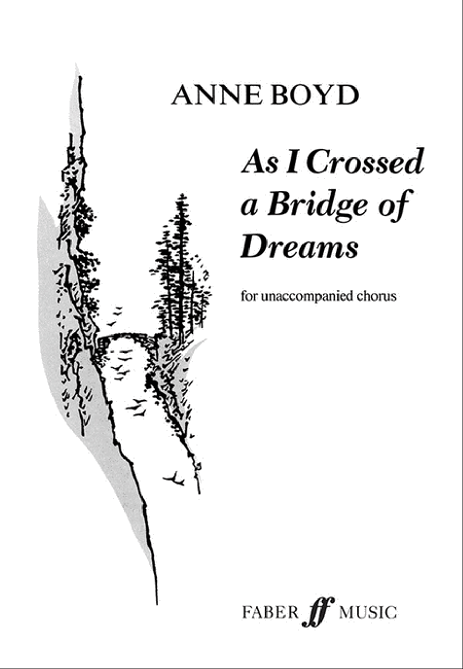 As I Crossed a Bridge of Dreams A Cappella scores gallery preview page 1