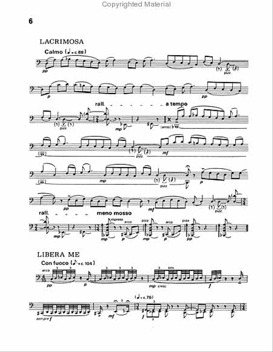Requiem Requiem Small Ensemble scores gallery preview page 3