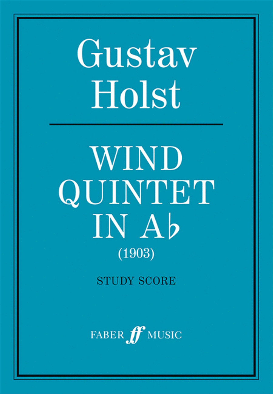 Wind Quintet in A Flat Woodwind Quintet scores gallery preview page 1