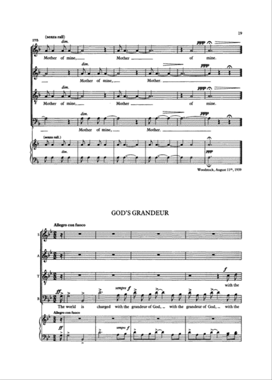 A.M.D.G. (Ad Majoram Dei Gloriam) 4-Part scores gallery preview page 3