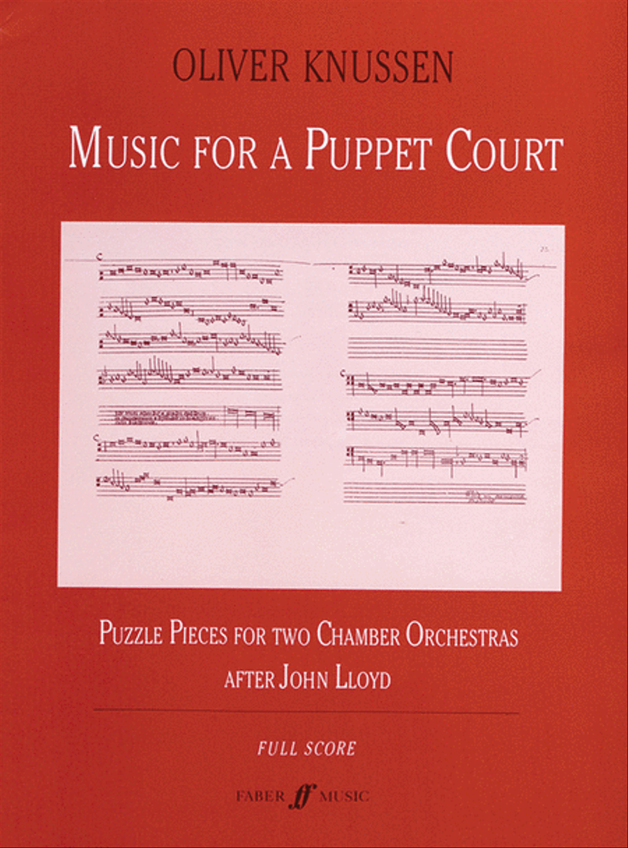 Music for a Puppet Court Full Orchestra scores gallery preview page 1