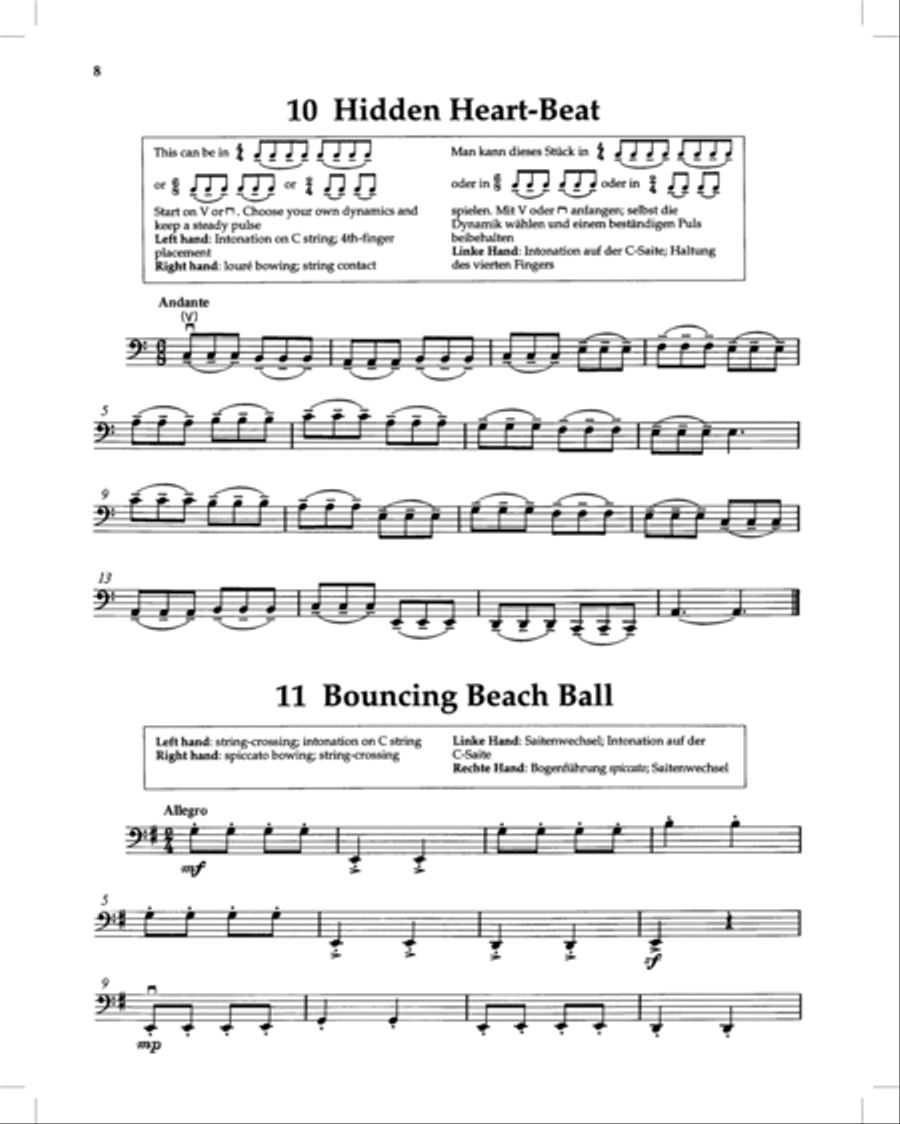 Superstudies for Cello, Book 1 Piano Accompaniment scores gallery preview page 3