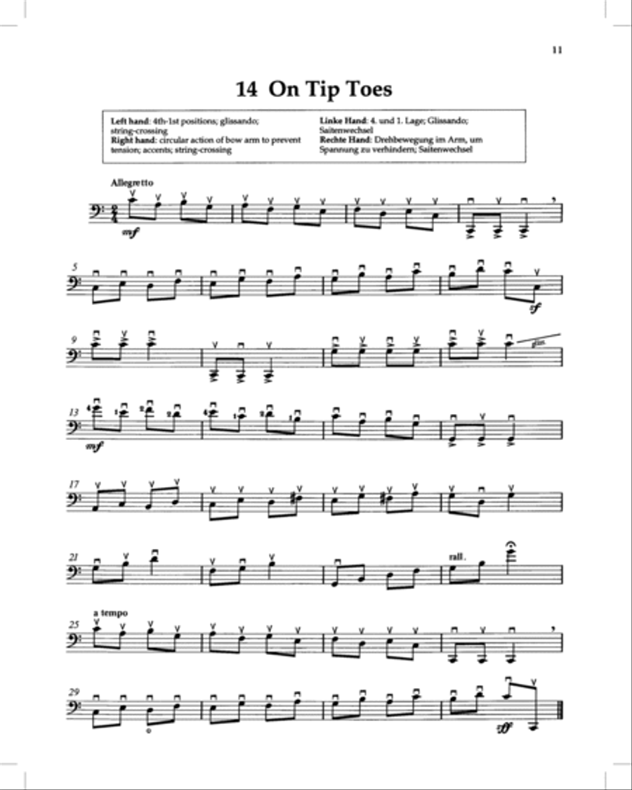Superstudies for Cello, Book 1 Piano Accompaniment scores gallery preview page 4