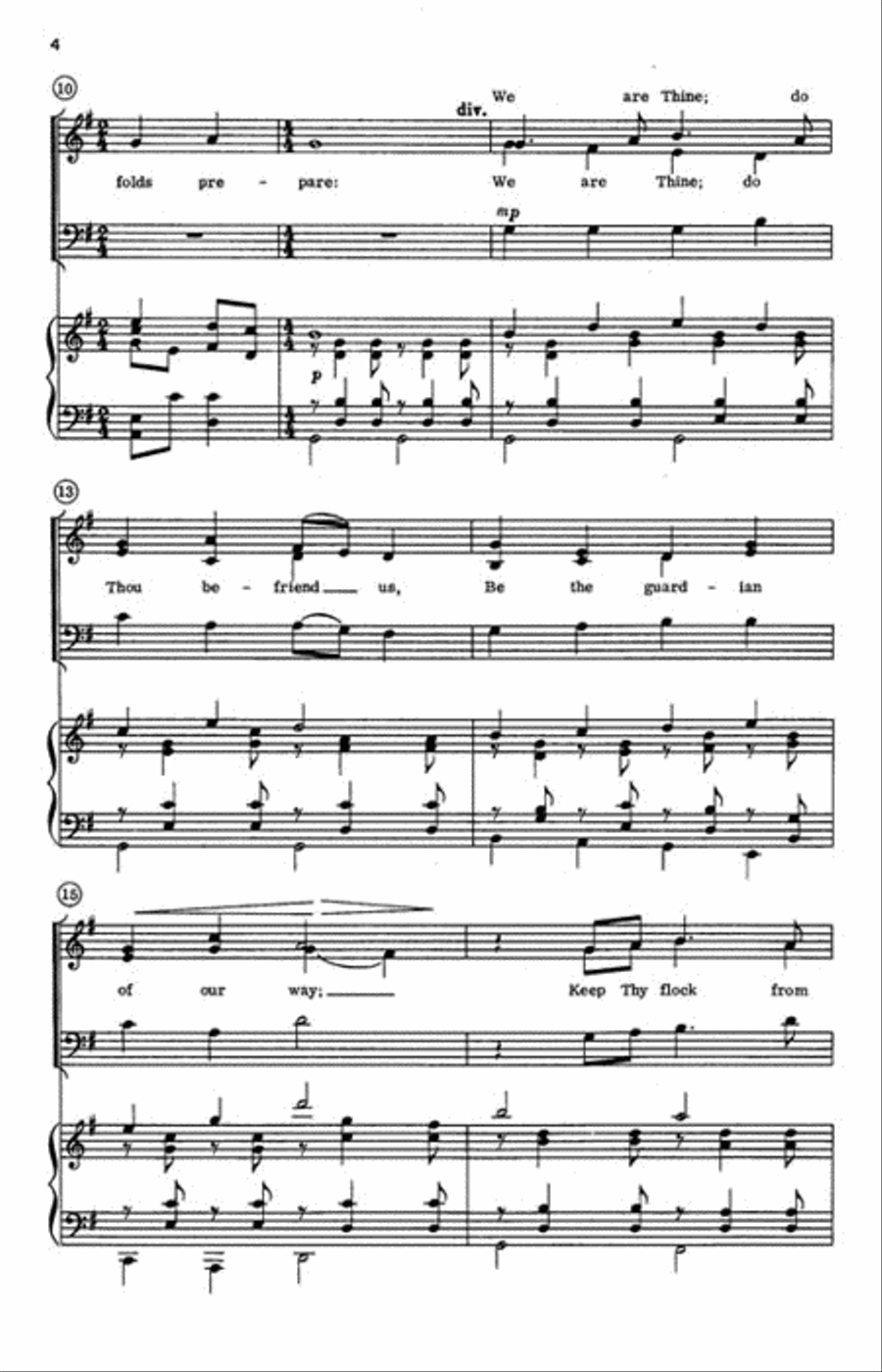 Saviour, Like a Shepherd Lead Us 3-Part scores gallery preview page 3