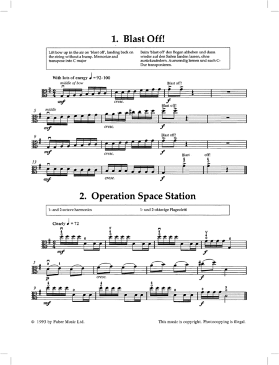 Superstudies for Viola, Book 1 Viola Solo scores gallery preview page 2
