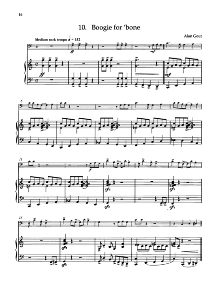 Going Solo -- Trombone Going Solo -- Trombone Baritone Horn scores gallery preview page 4