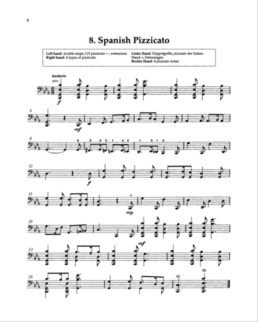 Superstudies for Cello, Book 2 Piano Accompaniment scores gallery preview page 3