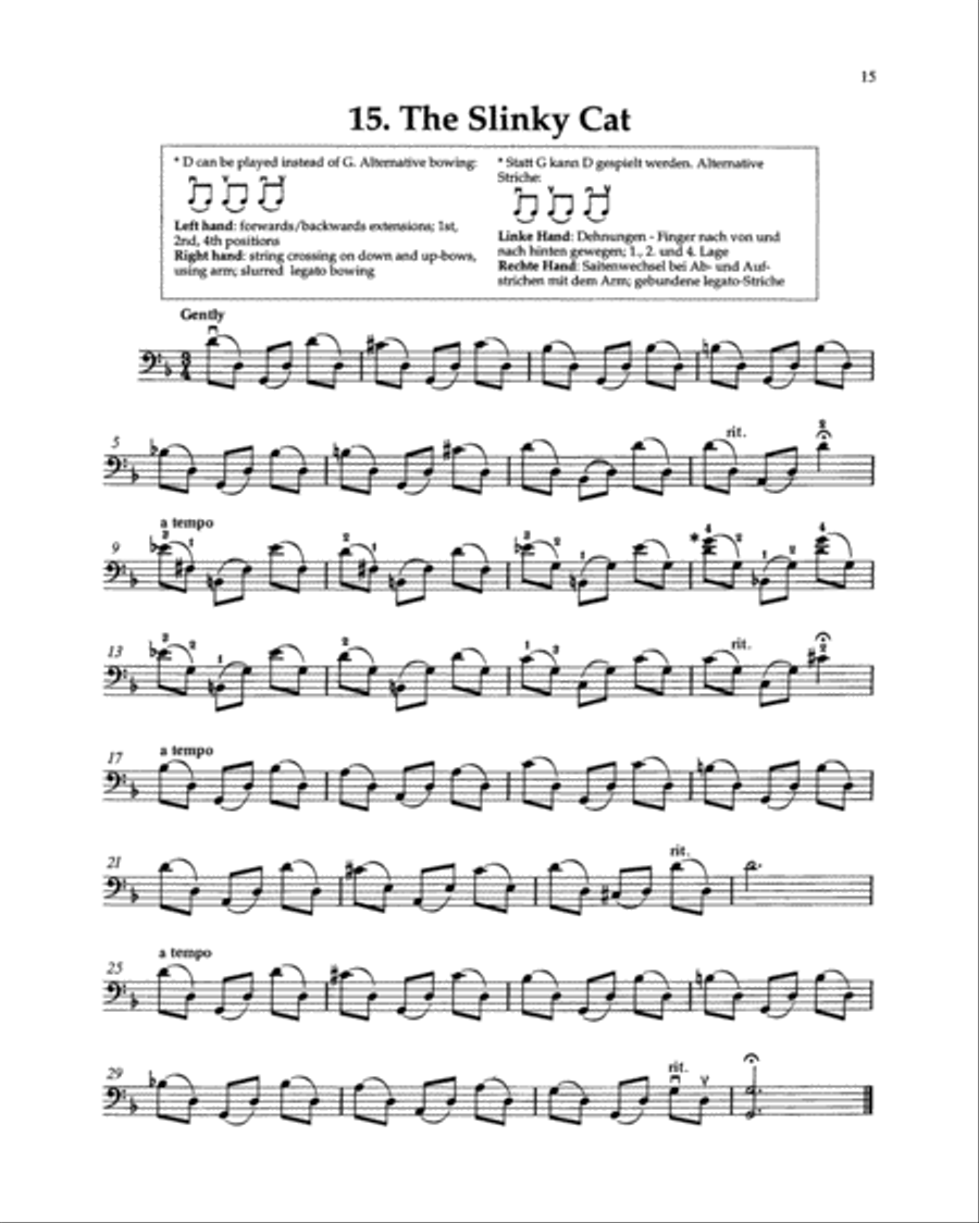 Superstudies for Cello, Book 2 Piano Accompaniment scores gallery preview page 4