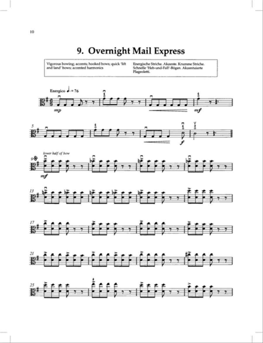 Superstudies for Viola, Book 2 Viola Solo scores gallery preview page 4