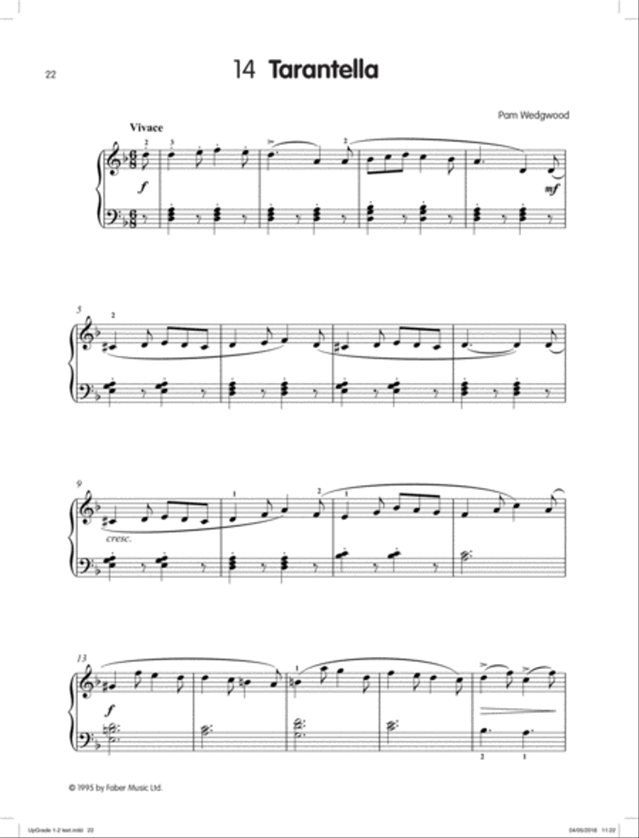 Up-Grade! Piano Up-Grade! Piano Easy Piano scores gallery preview page 4