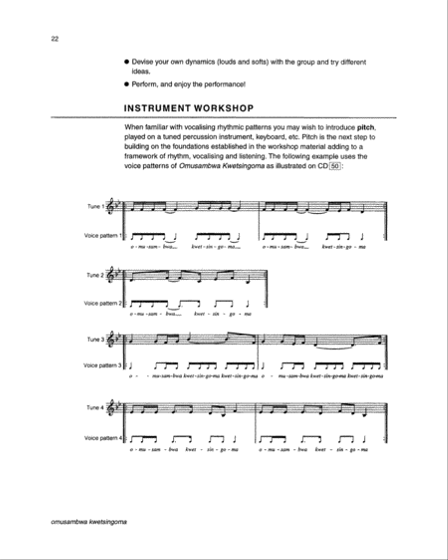Beat It! African Dances Beat It! African Dances Percussion scores gallery preview page 3